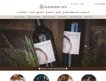 Tablet Screenshot of elevationten.com